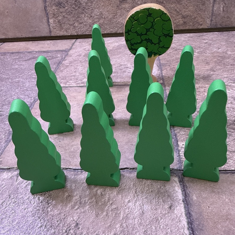 Thomas the Train 10 Wooden Trees
